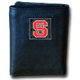 N. Carolina St. Wolfpack Leather Tri-fold Wallet